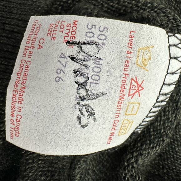 Norm Thompson Mens 3D Knit Sweater SIze‎ XL Wool Blend Grandpa Textured Cozy - Picture 4 of 10